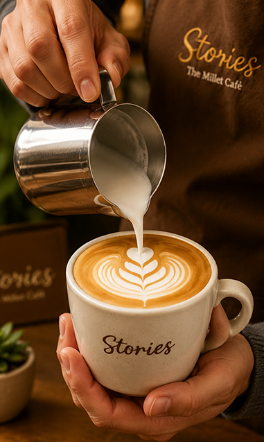 Stories café interior