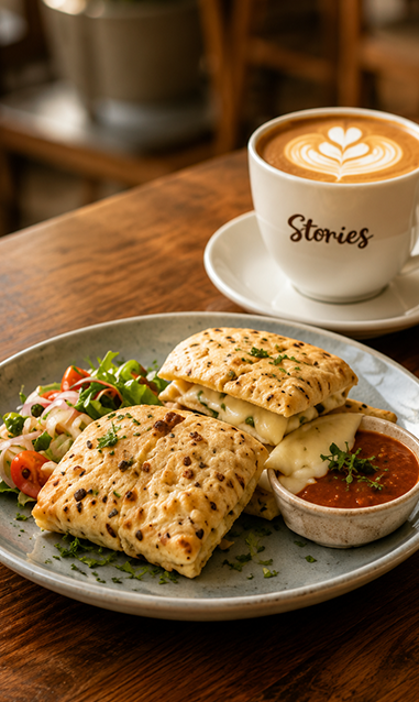 Stories café interior
