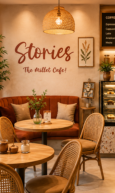 Stories café interior