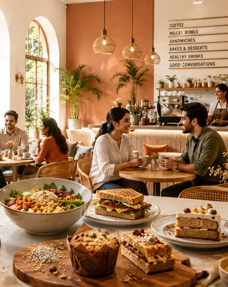 Stories café interior