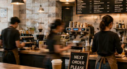 Stories café interior